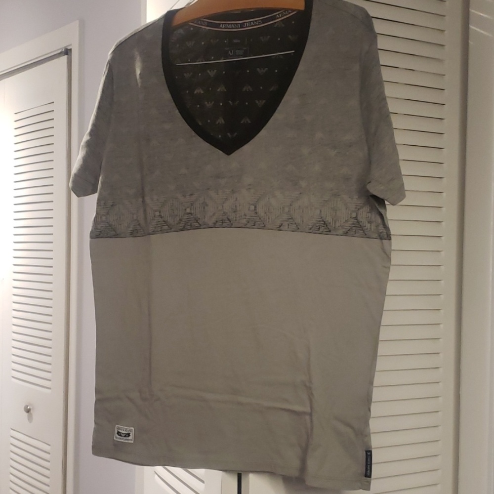 Armani Jeans Mens slim fit t shirt